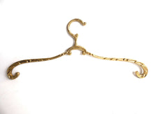 UpperDutch:Bride Hanger,1 (one) Brass Clothes Hanger, Clothes Hangers Antique French Coat hanger  Wedding dress.
