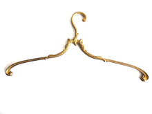 UpperDutch:Bride Hanger,1 (ONE) Wedding Dress Hanger, Brass Clothes Hanger, Clothes Hangers, Antique French Coat hanger, Wedding dress, Victorian Style.
