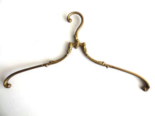 UpperDutch:Bride Hanger,1 (ONE) Wedding Dress Hanger, Brass Clothes Hanger, Clothes Hangers, Antique French Coat hanger, Wedding dress.
