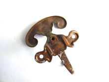 UpperDutch:Hooks and Hardware,Solid Brass Ornate Wall hook, Coat hook, Victorian Style hook made in Italy, Coat rack supply, storage supply.