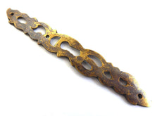 UpperDutch:Hooks and Hardware,1 (ONE) Vintage brass Keyhole cover, escutcheon, keyhole frame, Keyhole Cover.