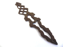 UpperDutch:Hooks and Hardware,Vintage brass Keyhole cover, escutcheon, keyhole frame, Keyhole Cover.