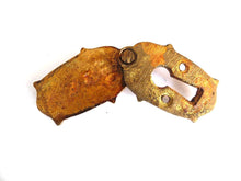 UpperDutch:Hooks and Hardware,Keyhole Cover - Solid Brass Keyhole plate - cover - escutcheon plate - swivel key hole frame,  Embellishments.