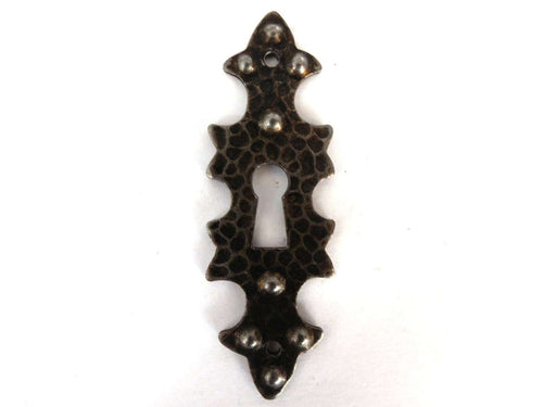 UpperDutch:Hooks and Hardware,Keyhole plate, keyhole frame, Antique metal Escutcheon, keyhole cover.