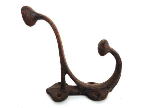UpperDutch:Hooks and Hardware,Coat Hook, Rusty Wall hook, Shabby Wall hook, Rusty Coat hook, Hanger.