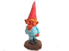 UpperDutch:Gnomes,Miniature Gnome figurine, Lukas, Klaus Wickl 1993, Enesco, Rien Poortvliet, Miniature collectible gnomes.