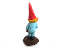 UpperDutch:Gnomes,Miniature Gnome figurine, Lukas, Klaus Wickl 1993, Enesco, Rien Poortvliet, Miniature collectible gnomes.