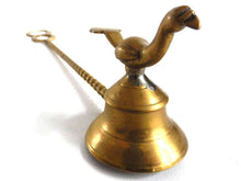 UpperDutch:,Candle Snuffer - Brass Candle Snuffer with bird - Antique Candle Snuffer.