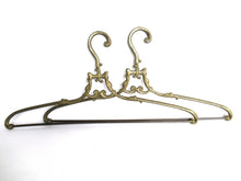 UpperDutch:Bride Hanger,1 (one) Brass Clothes Hanger, Clothes Hangers, Antique French Coat hanger, Wedding dress.