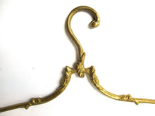 UpperDutch:Bride Hanger,1 (one) Brass Clothes Hanger, Clothes Hangers, Antique French Coat hanger, Wedding dress.