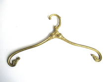 UpperDutch:Bride Hanger,1 (ONE) Brass Clothes Hanger with Roses, Clothes Hangers, Antique French Coat hanger, Wedding dress, Victorian Style.