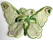 UpperDutch:Sewing Supplies,Applique 1930s vintage embroidered butterfly applique. Vintage patch, sewing supply. Applique, Crazy quilt.
