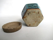 UpperDutch:Ginger Jar,Ginger Jar, Antique Green Glazed Ginger Jar with lid, Collectible pottery.