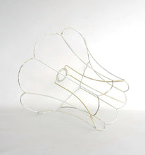 UpperDutch:Lampshade frame,Lampshade frame, wire frame, Authentic vintage lampshade wire frame, lampshade frame.