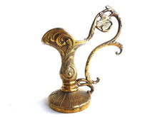 UpperDutch:Candelabras,Candle Holder  Brass Plated Candle Holder  Antique Ornate French Candlestick.
