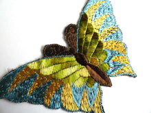 UpperDutch:Sewing Supplies,Authentic Antique Collectible Butterfly applique 1930s  embroidered applique. Vintage patch, Applique, Crazy quilt.