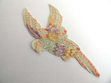 UpperDutch:Sewing Supplies,Antique Bird Applique 1930s Vintage Embroidered Bird  applique, application, patch.