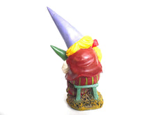 UpperDutch:Gnomes,Lisa the Gnome with Child Gnome figurine 8 INCH Gnome after a design by Rien Poortvliet, David the Gnome.