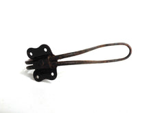 UpperDutch:Hooks and Hardware,Wire Coat Hook, Rusty Chipped Wall hook, Shabby Wall hook, Chipped paint Coat hook.