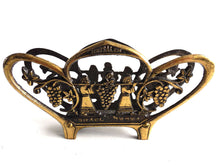 UpperDutch:Home and Decor,Solid Brass Napkin Holder made in Israel, Letter Holder, home decor.
