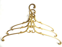 UpperDutch:Bride Hanger,1 (ONE) Brass Clothes Hanger, Clothes Hangers, Antique French Coat hanger, Wedding dress.