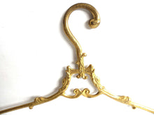 UpperDutch:Bride Hanger,1 (ONE) Brass Clothes Hanger, Clothes Hangers, Antique French Coat hanger, Wedding dress.