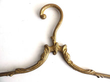 UpperDutch:Bride Hanger,1 (ONE) Wedding Dress Hanger, Brass Clothes Hanger, Clothes Hangers, Antique French Coat hanger, Wedding dress, Victorian Style.