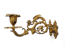 UpperDutch:Candelabras,Piano Sconses  Pair Antique Solid Brass Victorian Piano Candelabra  piano candle holder, candle wall sconce.