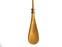UpperDutch:Home and Decor,Shoe Horn Owl Shoe Spoon. Antique 15 Inch brass shoe horn with Owl.