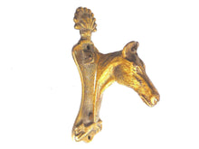 UpperDutch:Hooks and Hardware,Antique Brass Door Knocker, Solid Brass Horse Head Door Knocker, Horse Head Door Knocker, Equestrian.