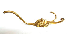 UpperDutch:Hooks and Hardware,Lion hook Solid Brass Lion Head Wall hook / Coat hooks. Decorative animal storage solution, coat hangers. Ornate wall fixtures.