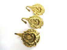 UpperDutch:Hooks and Hardware,Set of 3 Vintage Lion Head Coat hooks, Wall hook, Lion Coat Hook.