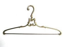 UpperDutch:Bride Hanger,1 (one) Brass Clothes Hanger, Clothes Hangers, Antique French Coat hanger, Wedding dress.
