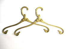 UpperDutch:Bride Hanger,1 (ONE) Brass Clothes Hanger with Roses, Clothes Hangers, Antique French Coat hanger, Wedding dress, Victorian Style.