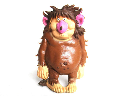 UpperDutch:Gnomes,Troll, Vintage BRB Troll, 1980s, David the Gnome, figurine. (Goblin, Gremlin, Hob, Imp, Gnome, Hobgoblin, Elf, Pixy).