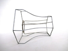 UpperDutch:Lampshade frame,Lamp shade frame, wire frame, Authentic vintage lampshade wire frame. Lampshade frame.