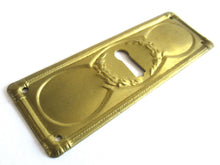 UpperDutch:Hooks and Hardware,1 (ONE) Escutcheon keyhole cover, keyhole plate, keys hardware, antique keyhole, antique furniture escutcheon, antique hardware.