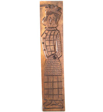 UpperDutch:,Dutch 27" Female shaped XXL cookie mold,Folk Art. Antique Bakery decoration. Wooden girl from Holland. Spiced cookie wall decor