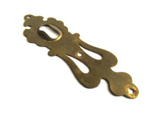 UpperDutch:Hooks and Hardware,Brass Escutcheon / Keyhole cover / Vintage key hole plate