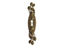 UpperDutch:Hooks and Hardware,Jugendstil Keyhole Cover, Authentic antique Stamped Art Nouveau Keyhole cover, Escutcheon, keyhole plate. Restoration hardware