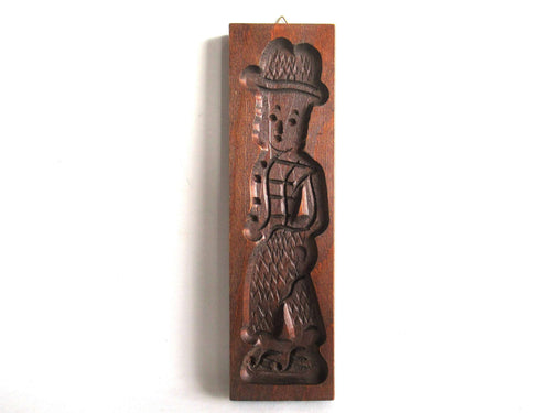 UpperDutch:,Cookie mold Dutch Folk Art, Vintage wooden Springerle,  speculaas plank, speculoos.