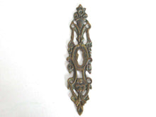 UpperDutch:,Lion head keyhole cover, escutcheon, key hole frame, Antique solid brass Keyhole cover, victorian, empire style.
