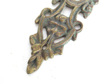 UpperDutch:,Lion head keyhole cover, escutcheon, key hole frame, Antique solid brass Keyhole cover, victorian, empire style.