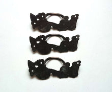 UpperDutch:Hooks and Hardware,1 Solid Brass Handles / Antique Ornate Flower Drawer Pull