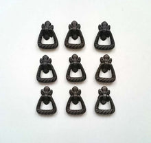 UpperDutch:Hooks and Hardware,ONE Vintage Metal Hanging Drawer Drop Pulls / Door Handles