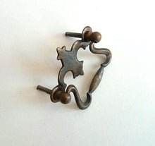 UpperDutch:Hooks and Hardware,ONE Antique Brass Drawer Handles / VintageHanging Drawer Drop Pulls