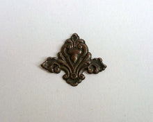 UpperDutch:Hooks and Hardware,1 Authentic Stamped Copper Art Nouveau Ornament / Decoration Stamping