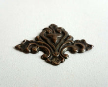 UpperDutch:Hooks and Hardware,1 Authentic Stamped Copper Art Nouveau Ornament / Decoration Stamping