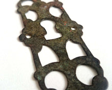 UpperDutch:Hooks and Hardware,Authentic antique Keyhole cover, Escutcheon, key hole plate with a beautiful patina.