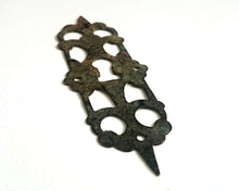 UpperDutch:Hooks and Hardware,Authentic antique Keyhole cover, Escutcheon, key hole plate with a beautiful patina.